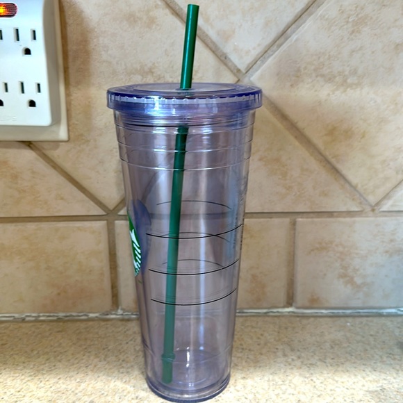 NWOT Starbucks 24oz Venti Clear Cold Cup - Picture 3 of 4